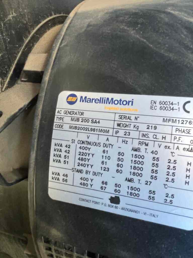 Doosan G50 Trailer Mounted Diesel Generator