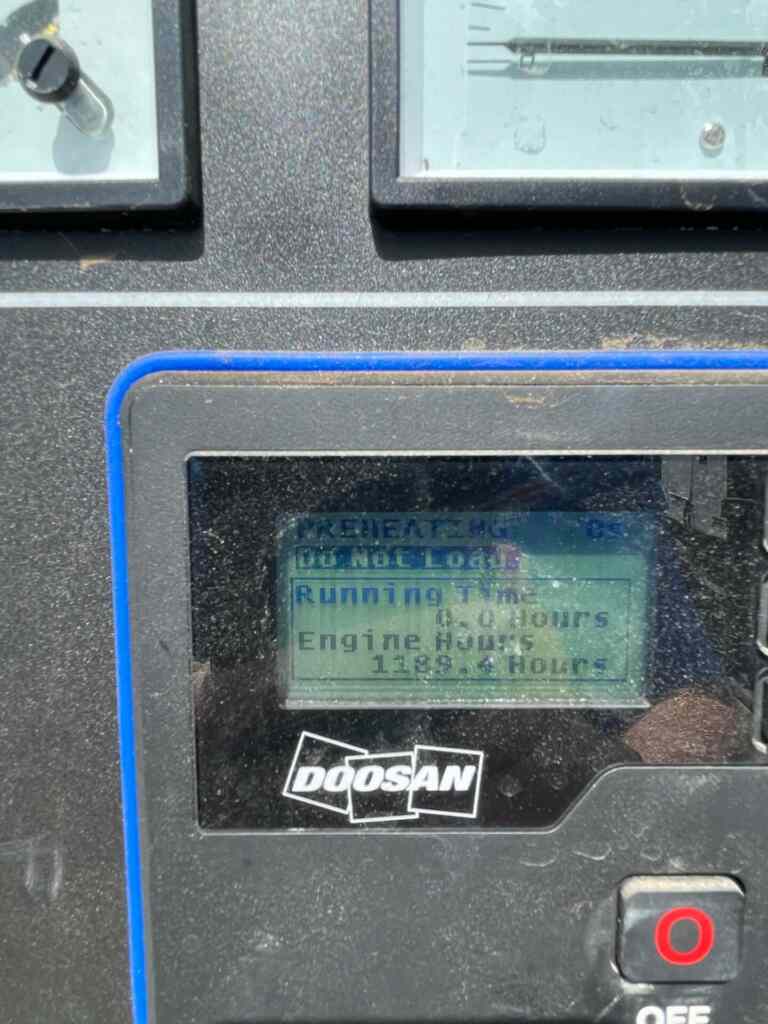 Doosan G50 Trailer Mounted Diesel Generator