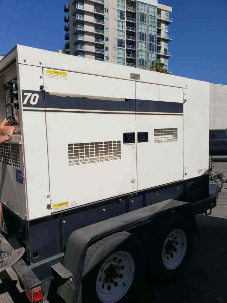 Multiquip DCA70SSJU4I Trailer Mounted, Diesel Generators