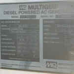 Multiquip DCA70SSJU4I Trailer Mounted, Diesel Generators
