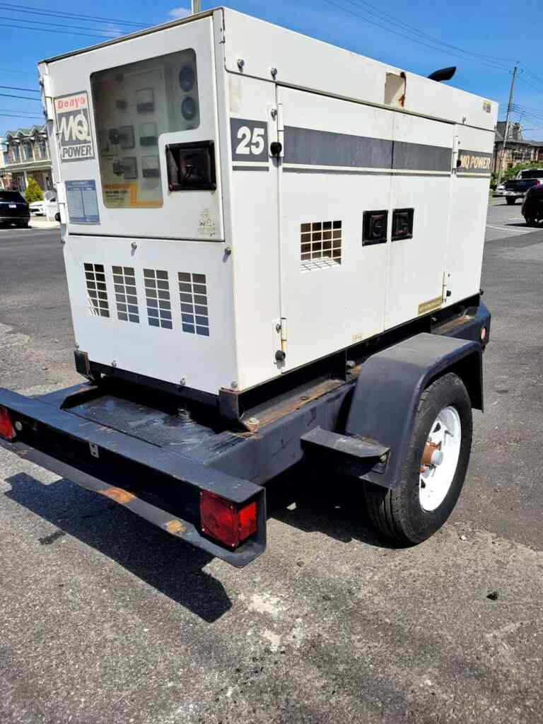 Multiquip DCA25SSIU2 Trailer Mounted Diesel Generator - Tier 3 Flex