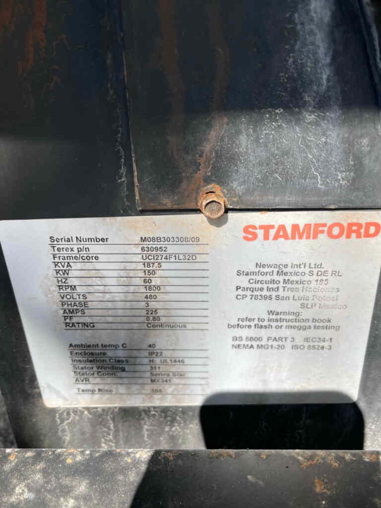 Cummins C150D6R Trailer Mounted Diesel Generator - Tier 3