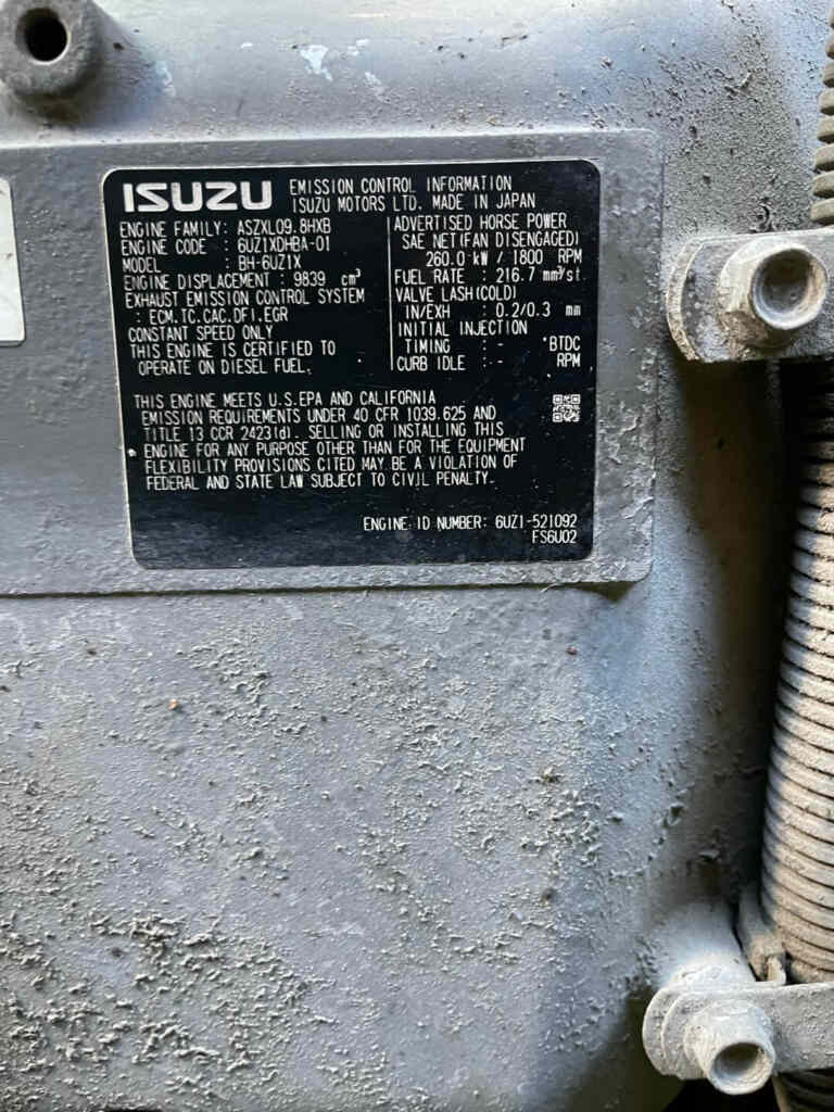 Multiquip DCA250SSIU Trailer Mounted Diesel Generator - Tier 3