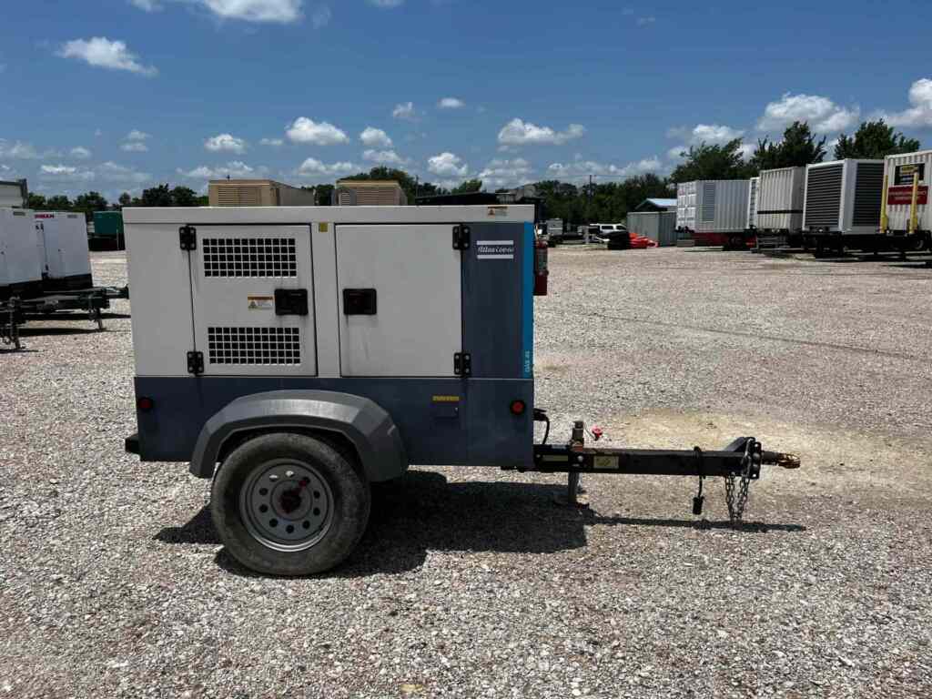 Atlas Copco QAS45 Trailer Mounted Diesel Generator – Tier 3