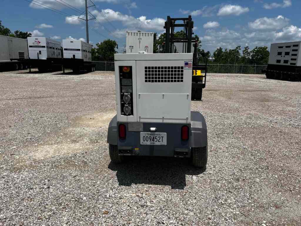 Atlas Copco QAS45 Trailer Mounted Diesel Generator - Tier 3