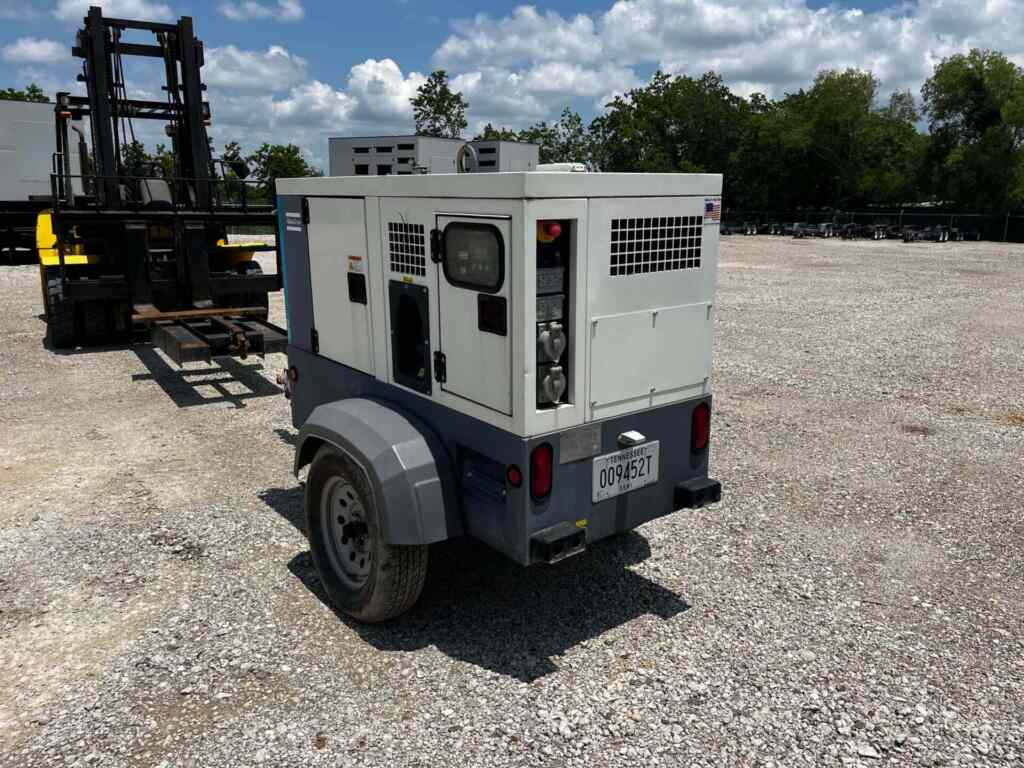 Atlas Copco QAS45 Trailer Mounted Diesel Generator - Tier 3