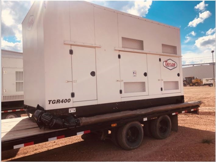 Taylor TGR400 Trailer Mounted Natural Gas Generator