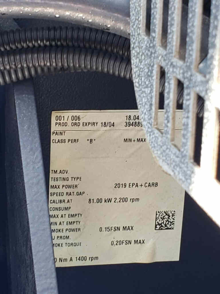 Tecnogen G80 Mega Silent Trailer Mounted Diesel Generator