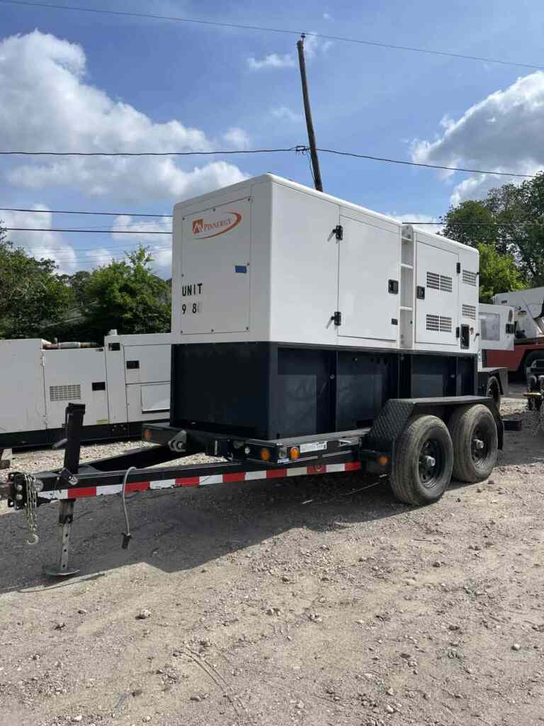 UltraQuip 100 Trailer Mounted Diesel Generator - Tier 3 Flex