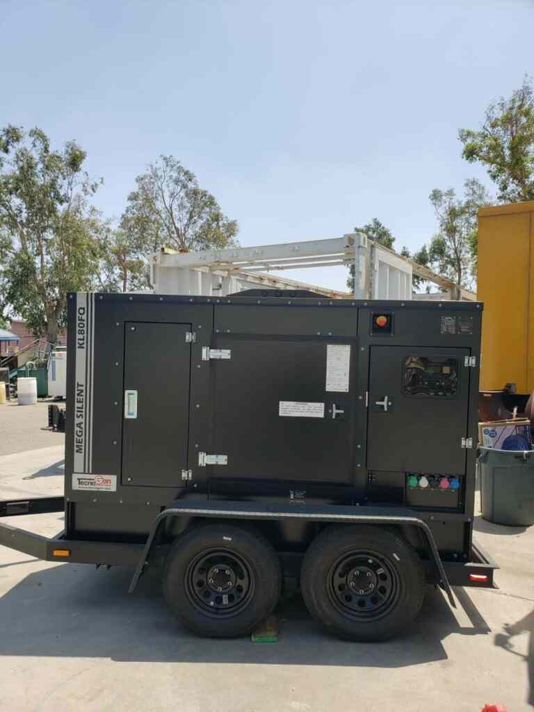 Tecnogen G80 Mega Silent Trailer Mounted Diesel Generator