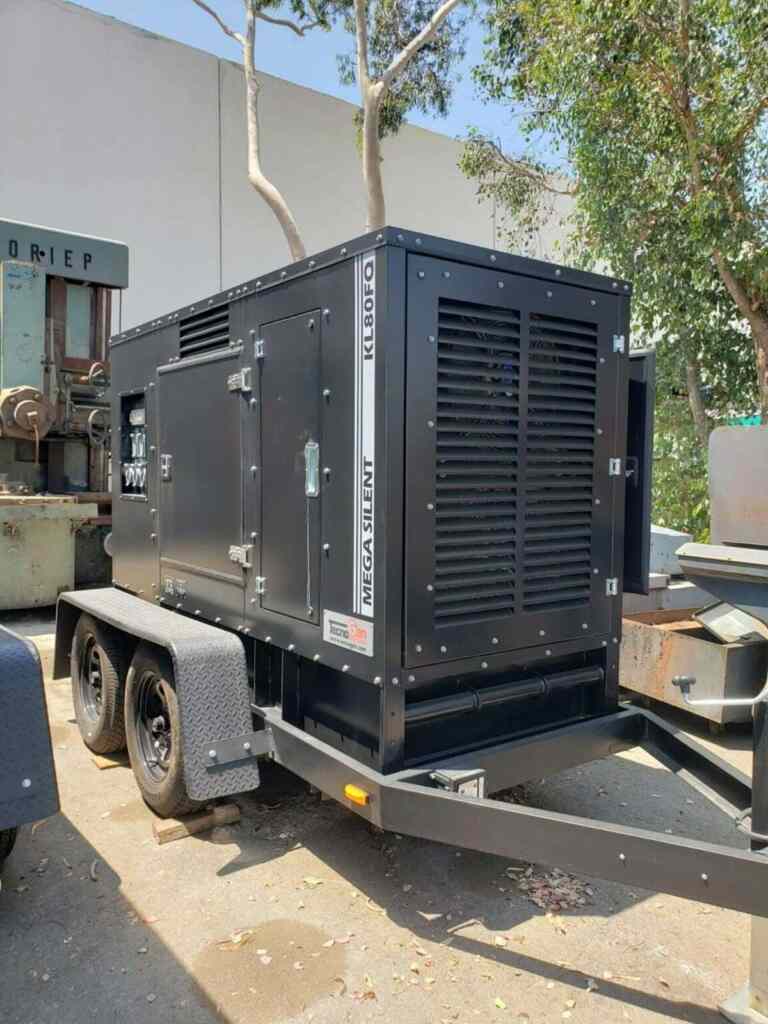 Tecnogen G80 Mega Silent Trailer Mounted Diesel Generator