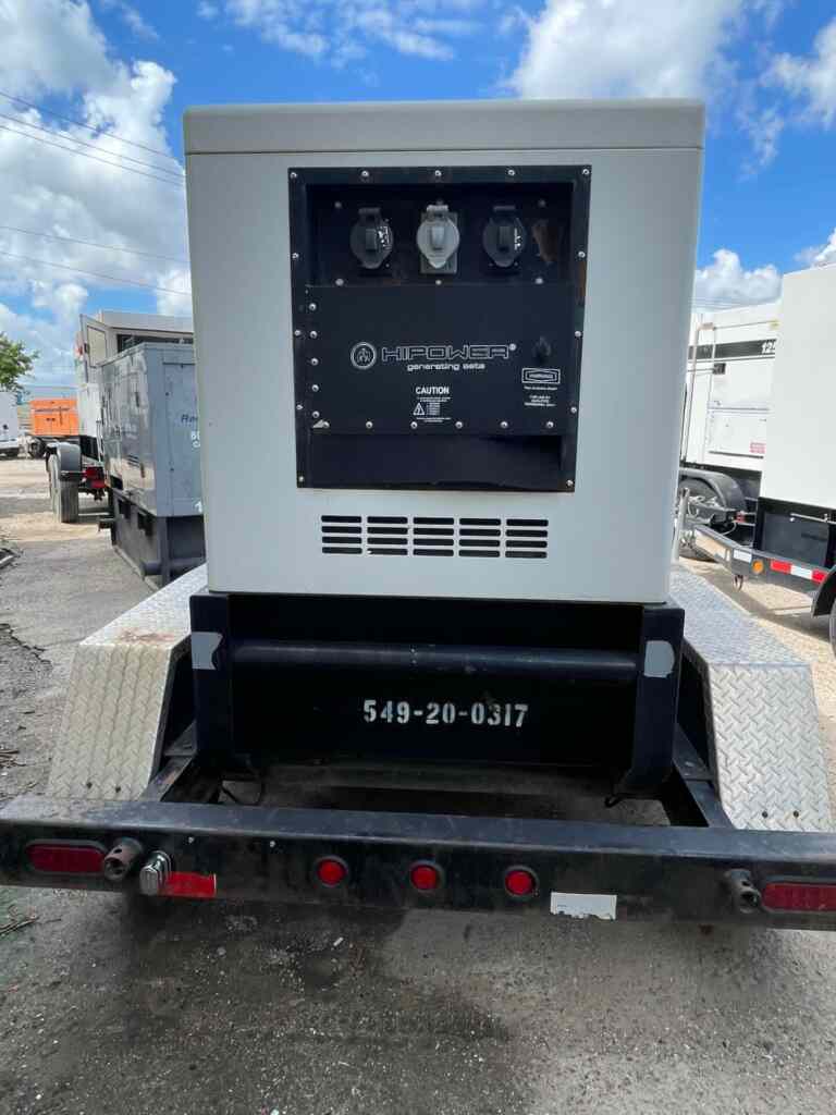 HiPower HRYW25T6 Trailer Mounted Diesel Generator - Tier 3