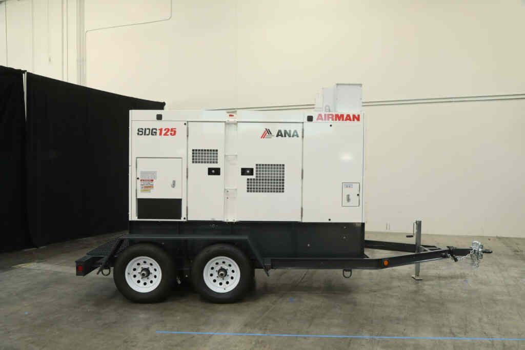 Airman SDG125S (Trailer Mounted, Diesel Generator)
