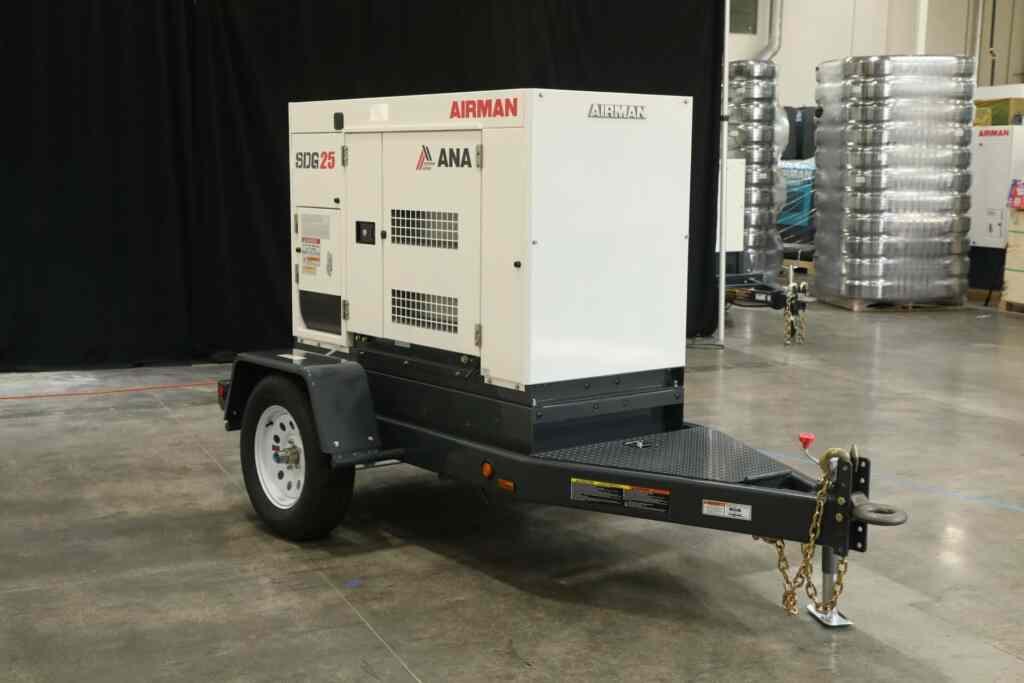 Airman SDG25S Trailer Mounted Diesel Generator