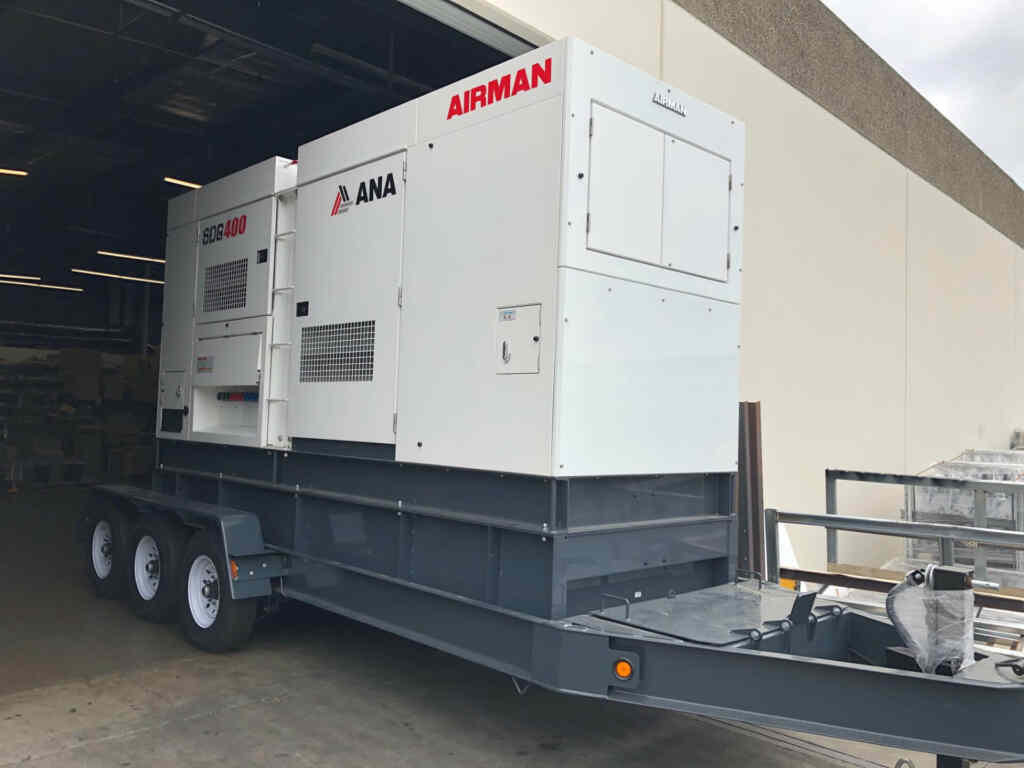 Airman SDG400S Trailer Mounted Diesel Generator
