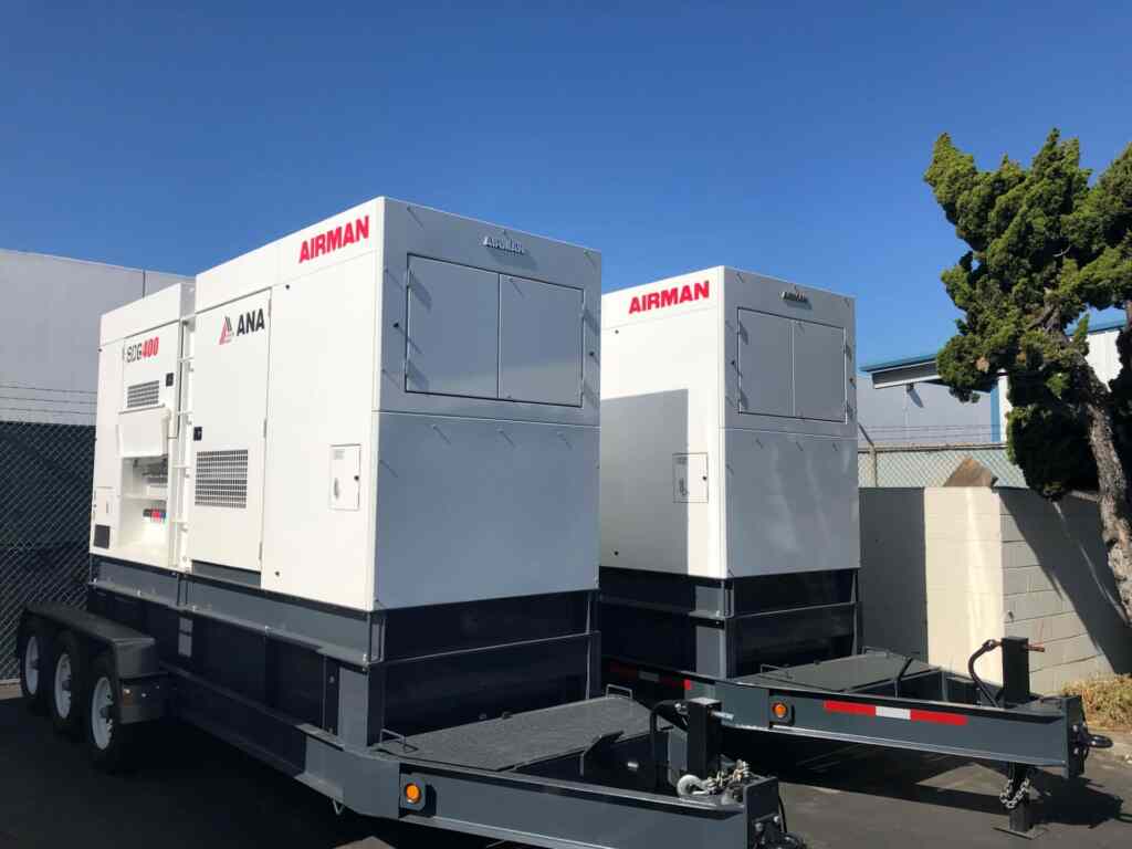 Airman SDG400S Trailer Mounted Diesel Generator