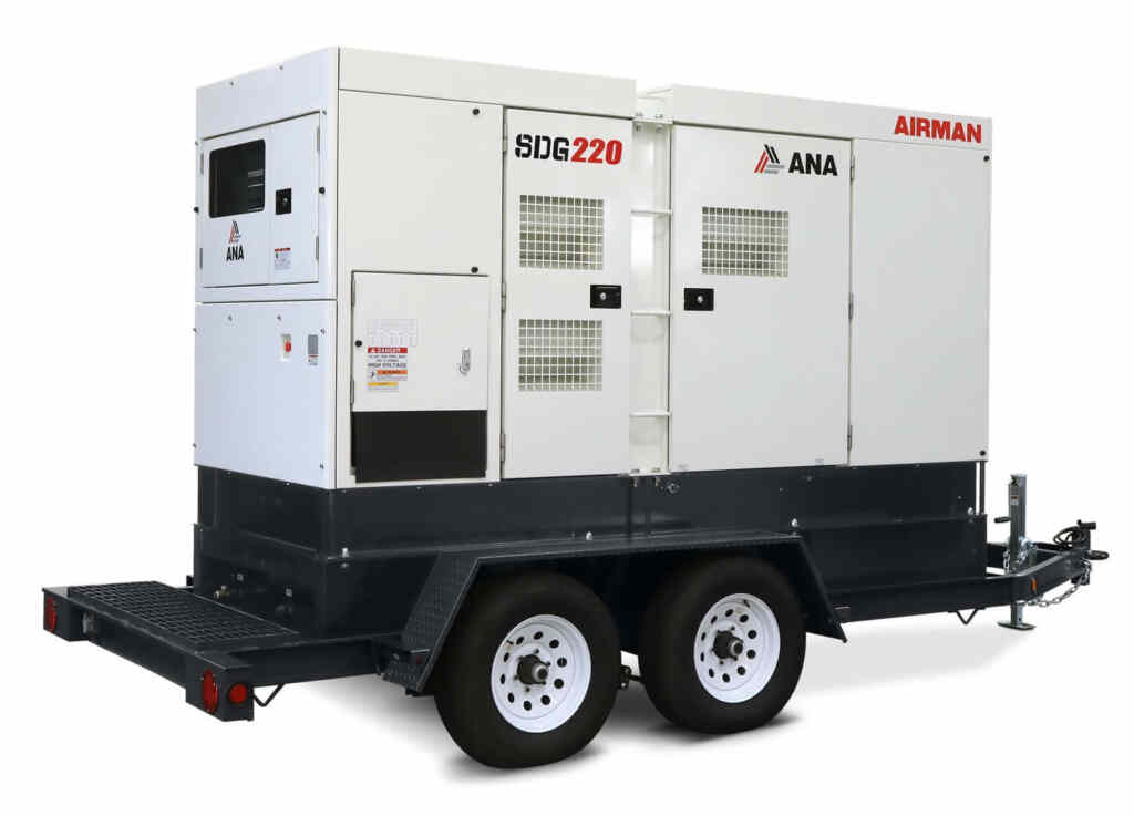 Airman SDG220S Trailer Mounted Diesel Generator