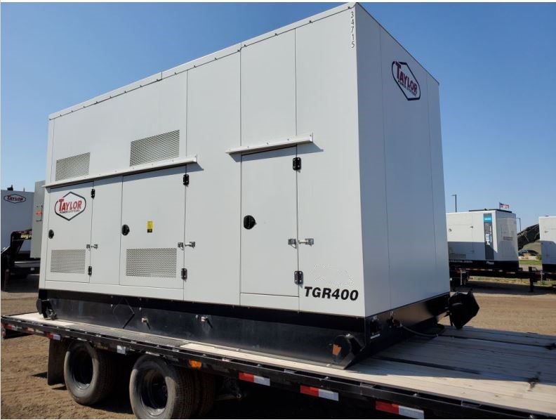 (Taylor TGR400) Trailer Mounted Natural Gas Generator