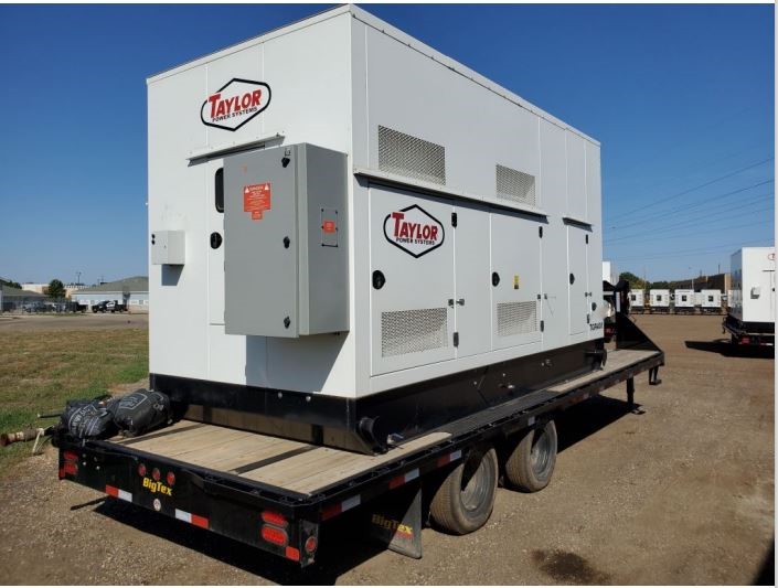 Trailer Mounted Natural Gas Generator (Taylor TGR400)