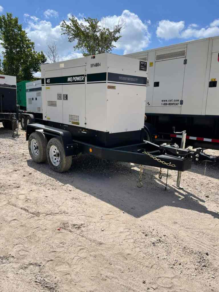 Trailer Mounted Multiquip DCA45SSIU4F — Diesel Generator