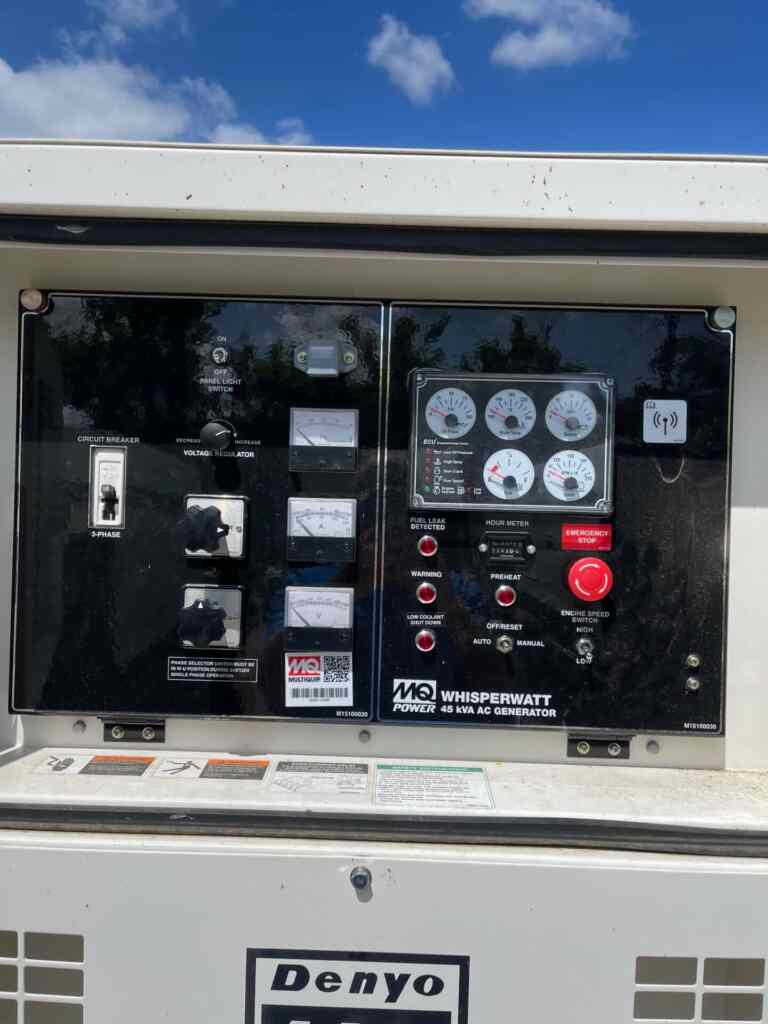 Trailer Mounted Multiquip DCA45SSIU4F — Diesel Generator