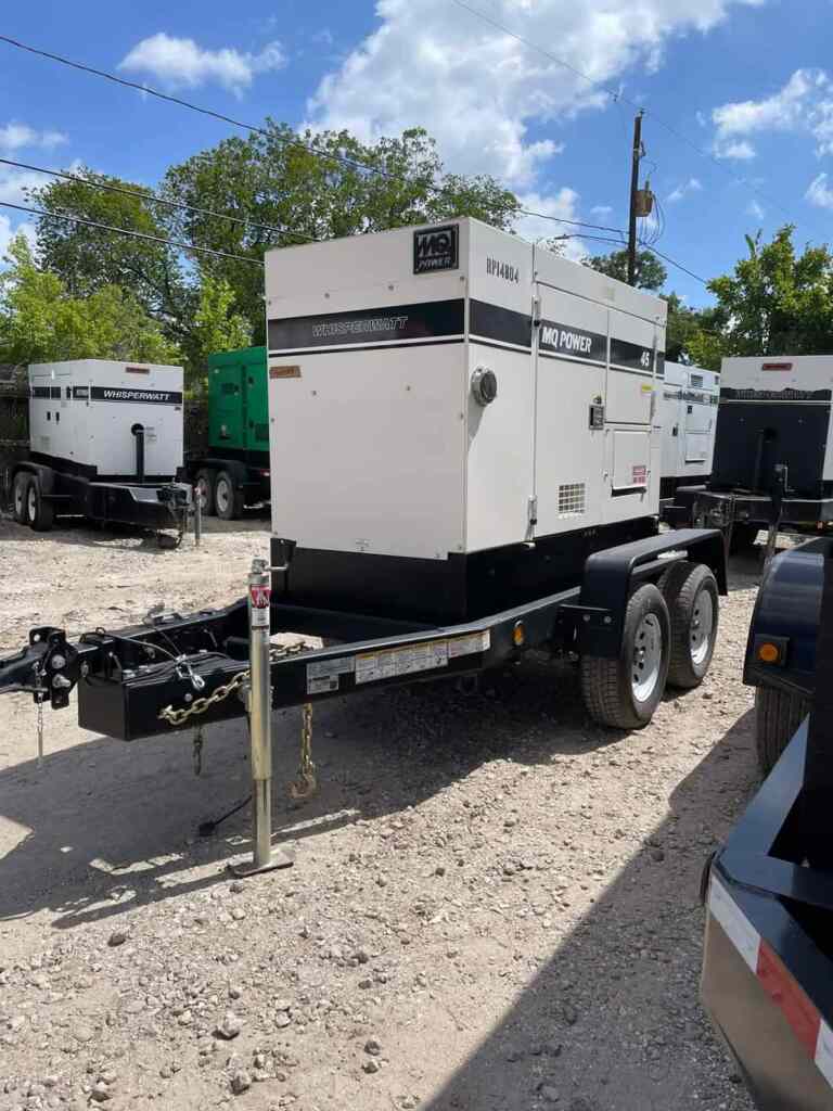 Trailer Mounted Multiquip DCA45SSIU4F — Diesel Generator