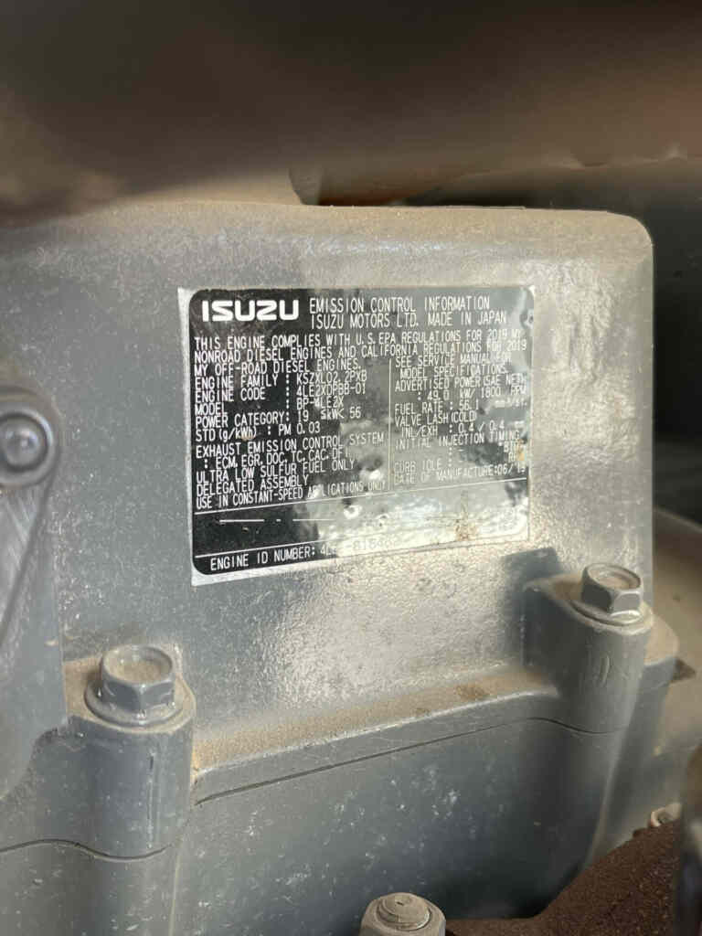 Trailer Mounted Multiquip DCA45SSIU4F — Diesel Generator