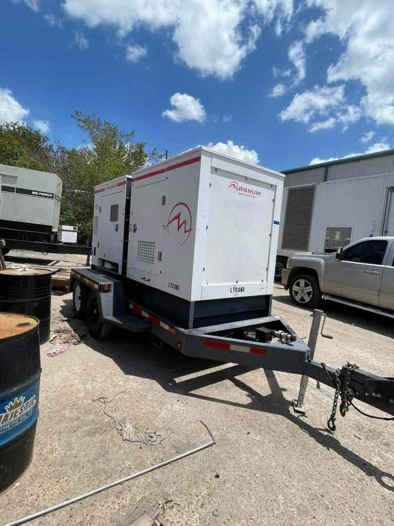 Magnum MMG185 Trailer Mounted Diesel Generator - Tier 3