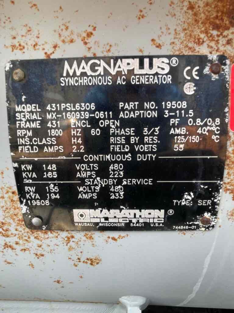 Magnum MMG185 Trailer Mounted Diesel Generator - Tier 3