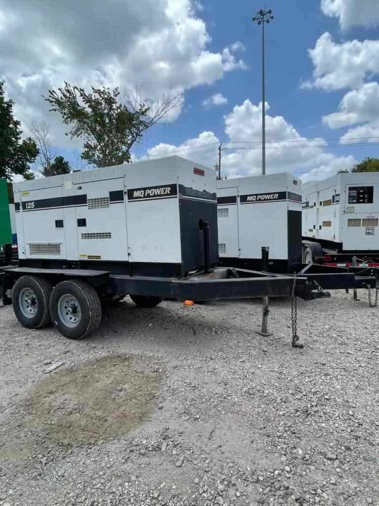 Multiquip DCA125SSIU Trailer Mounted, Diesel Generator - Tier 3