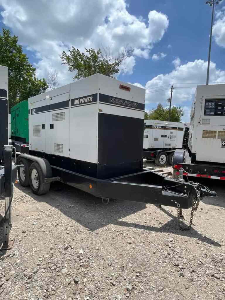Multiquip DCA125SSJU4i (Trailer Mounted) Diesel Generator