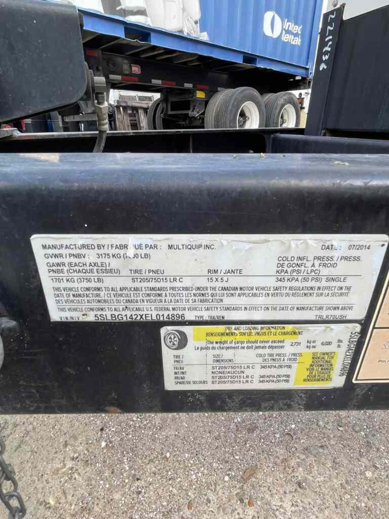 Multiquip DCA70SSJU4I Trailer Mounted - Diesel Generators