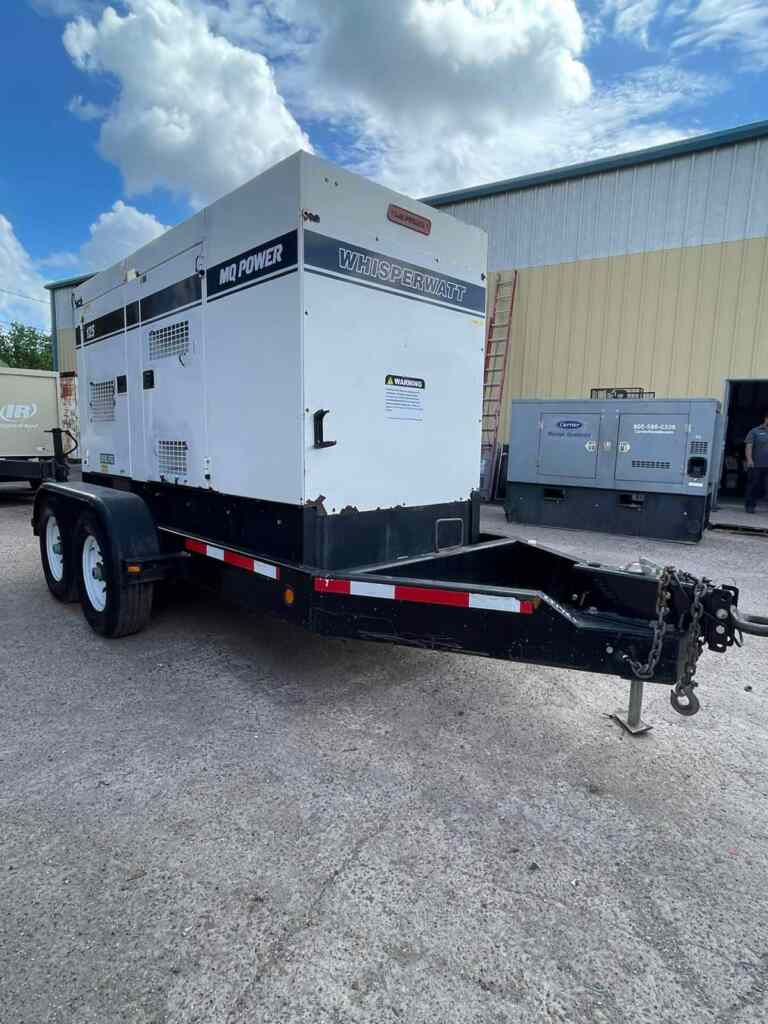 Trailer Mounted Diesel Generator: Multiquip DCA125SSJU4i