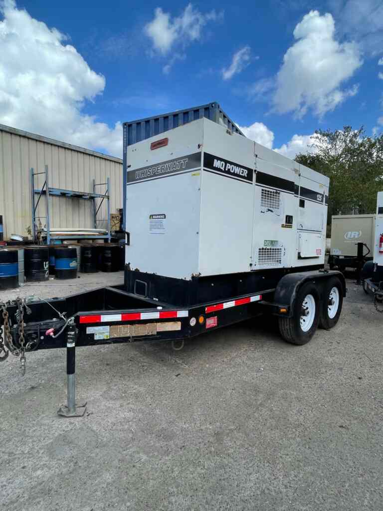 Trailer Mounted Diesel Generator: Multiquip DCA125SSJU4i