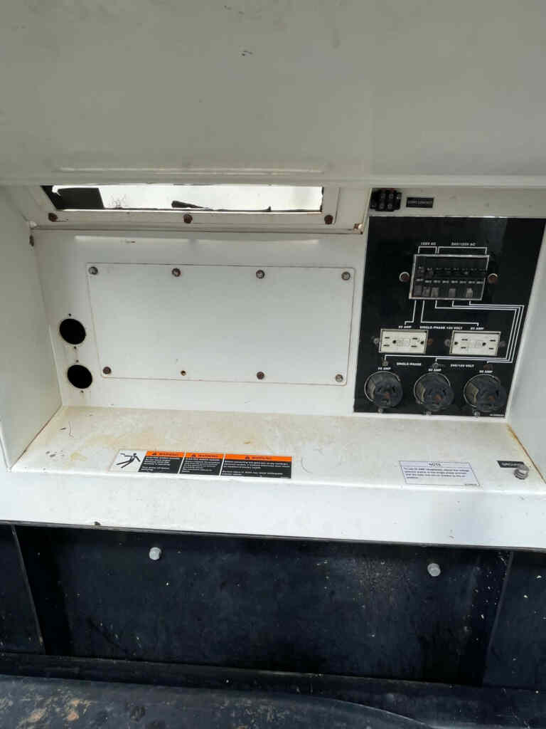 Trailer Mounted Diesel Generator: Multiquip DCA125SSJU4i