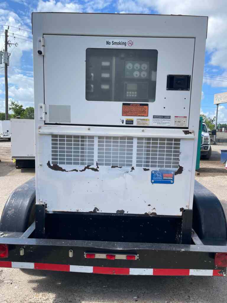 Trailer Mounted Diesel Generator: Multiquip DCA125SSJU4i