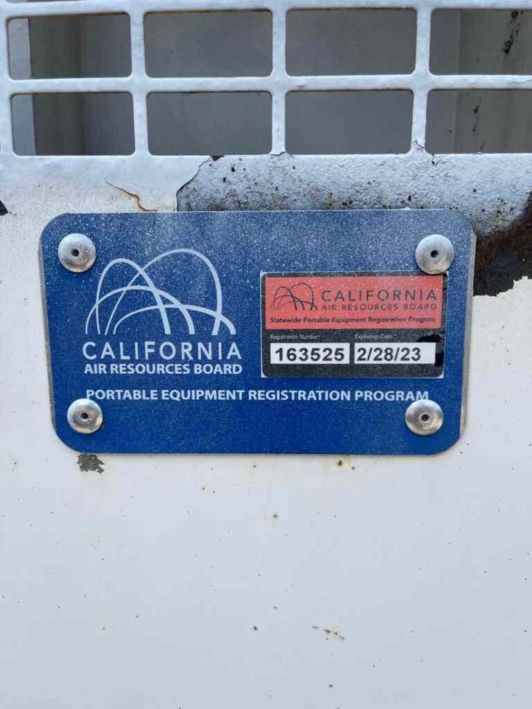 Trailer Mounted Diesel Generator: Multiquip DCA125SSJU4i