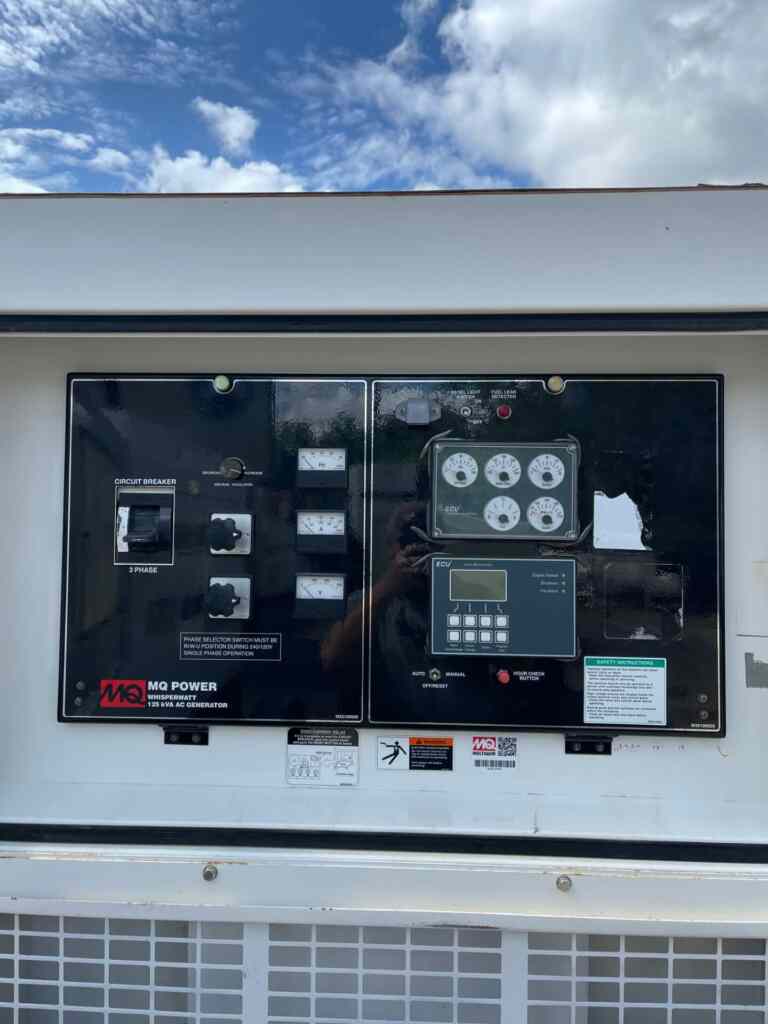 Trailer Mounted Diesel Generator: Multiquip DCA125SSJU4i