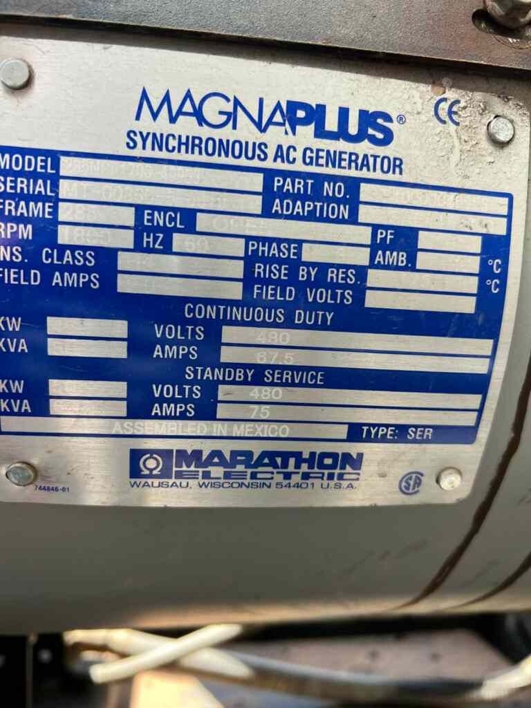Magnum MMG45 Trailer Mounted Diesel Generator - Tier 3