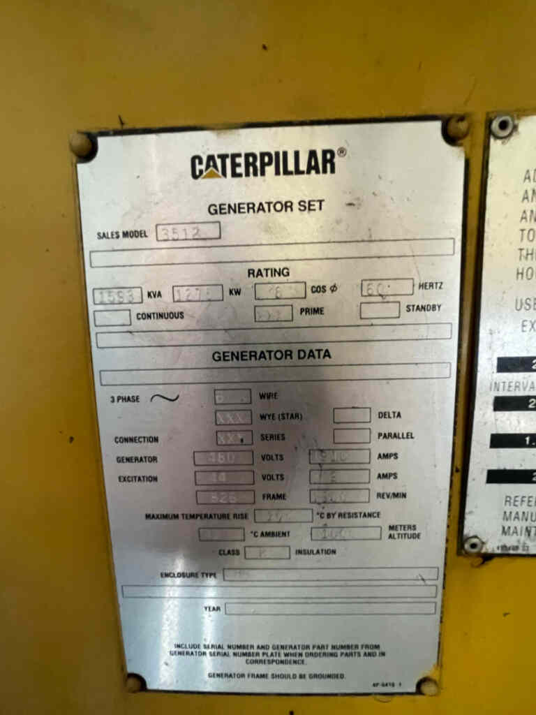 Caterpillar XQ1400 Diesel Power Module