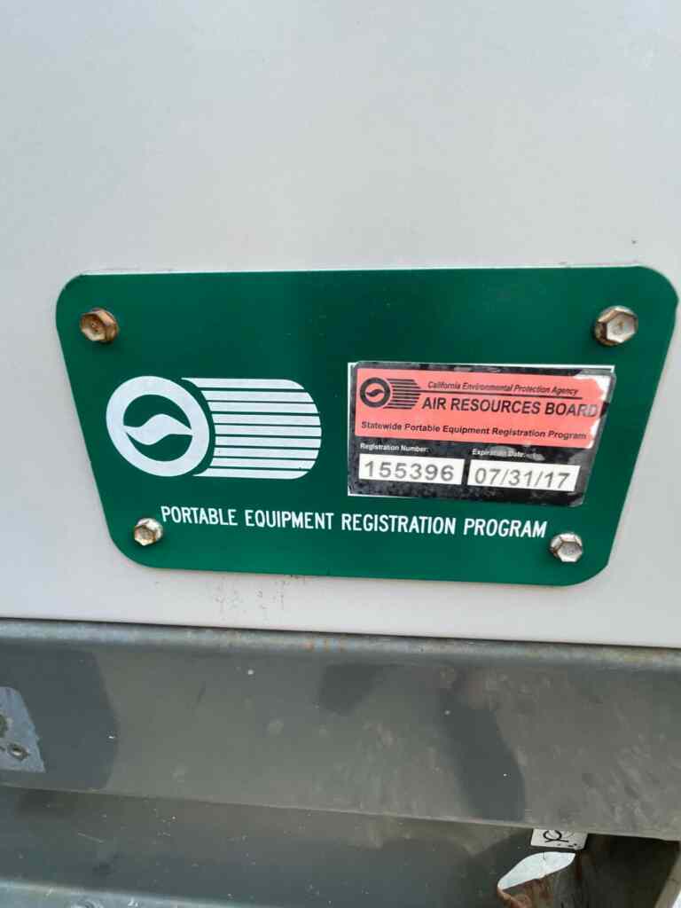 Wacker Neuson G50 Trailer Mounted Diesel Generator - Tier 3