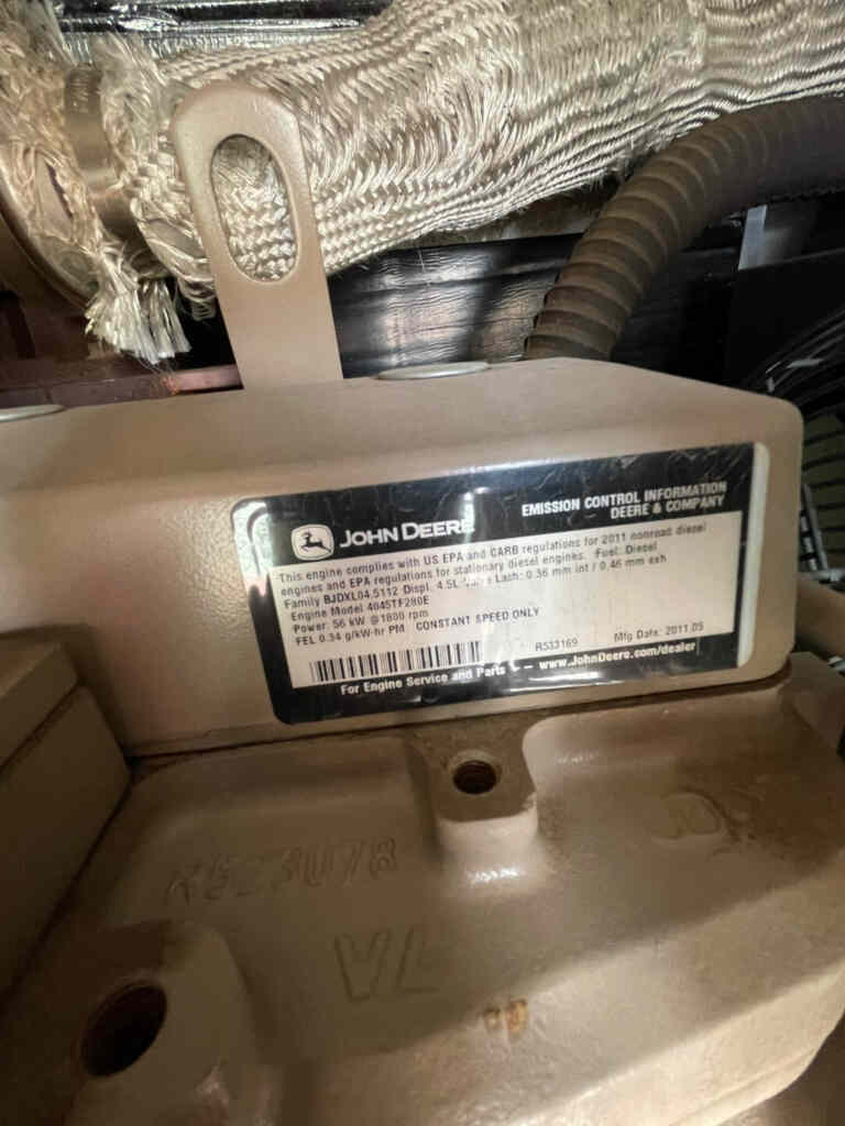 Wacker Neuson G50 Trailer Mounted Diesel Generator - Tier 3