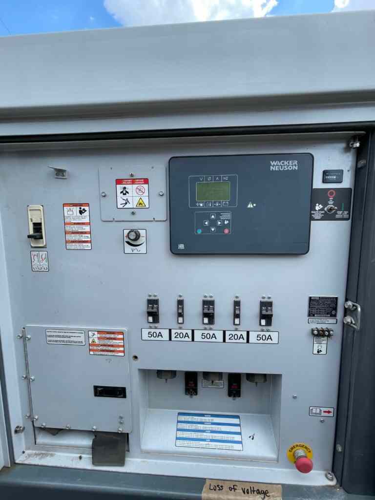 Wacker Neuson G50 Trailer Mounted Diesel Generator - Tier 3