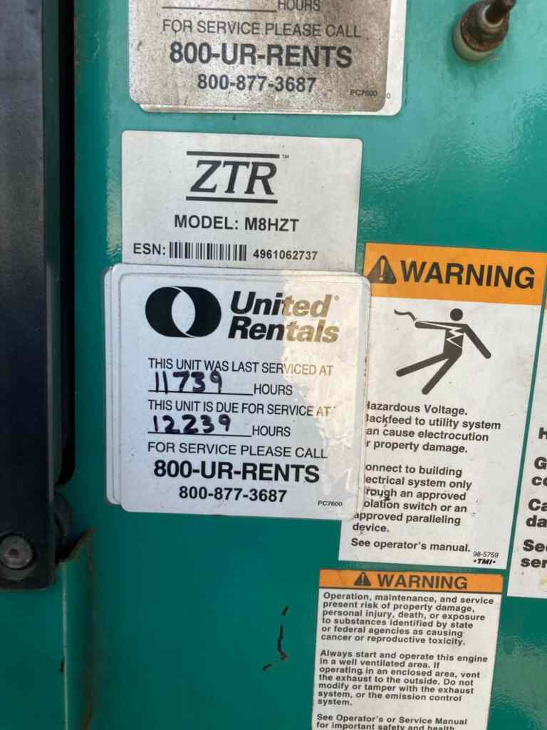 Diesel Power Module: Cummins C500D6RG - Tier 2