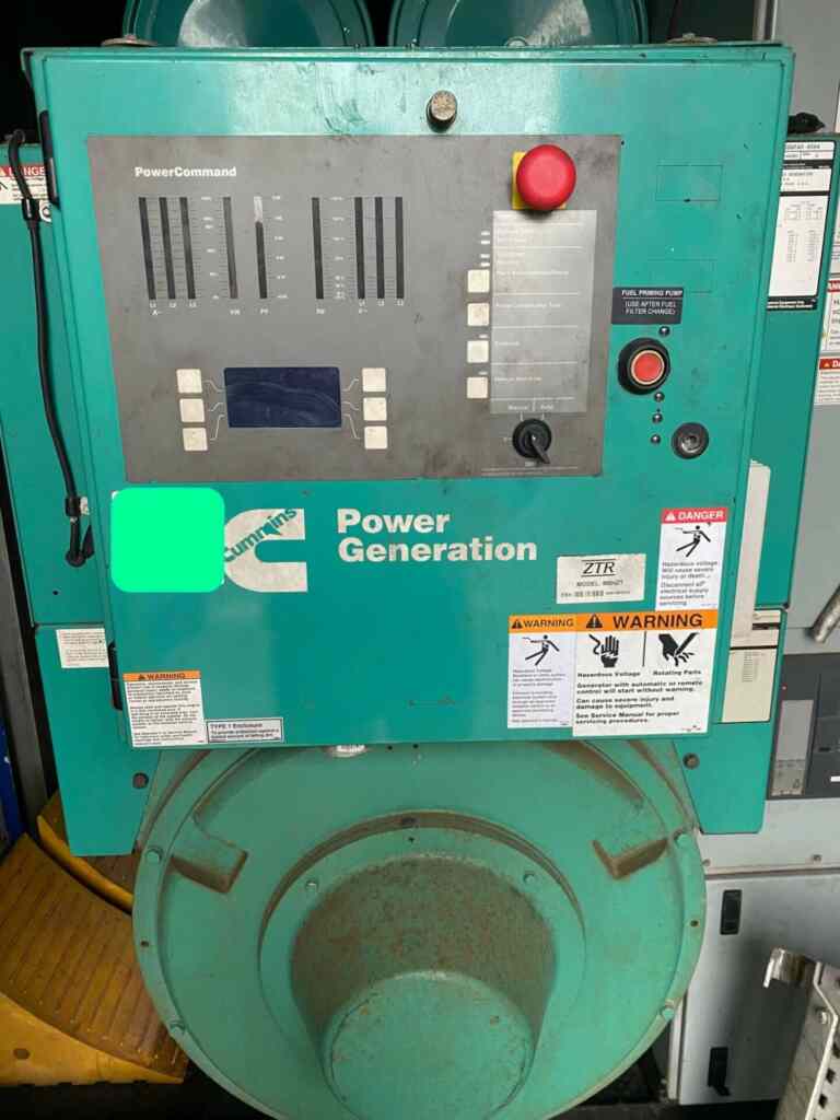 Diesel Power Module: Cummins C1000D6RG - Tier 2