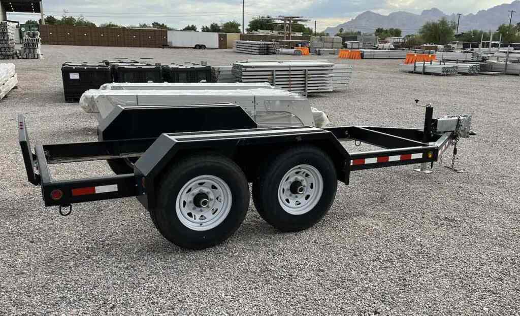 United Alloy Tandem Axle Generator Trailer