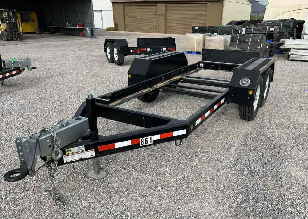 United Alloy Tandem Axle Generator Trailer