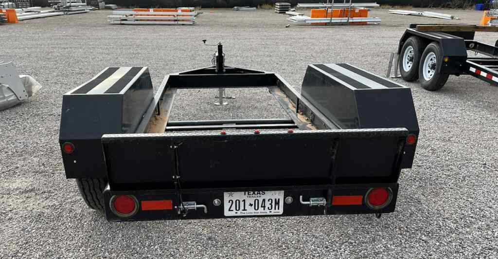 United Alloy Tandem Axle Generator Trailer