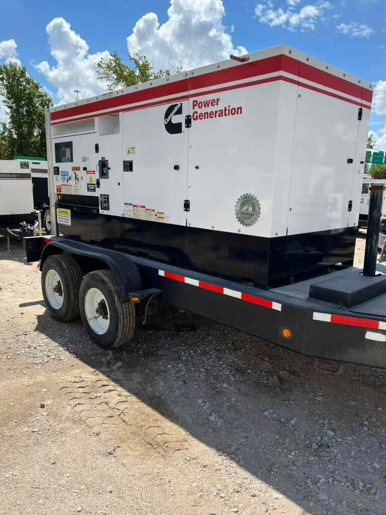 Cummins C150D2RE Trailer Mounted Diesel Generator