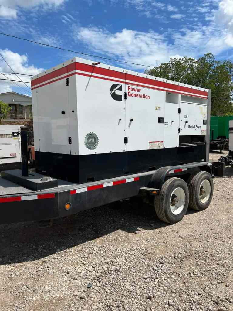 Cummins C150D2RE Trailer Mounted Diesel Generator